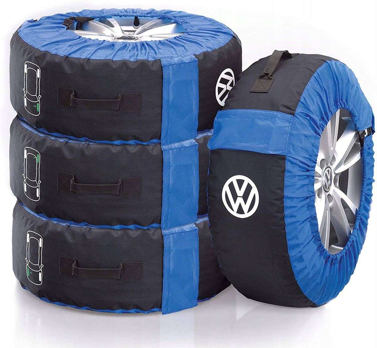 WHEEL COVERS SET VOLKSWAGEN OE WINTER SUMMER 14-18 OE 000073900 Manufacturer Volkswagen OE