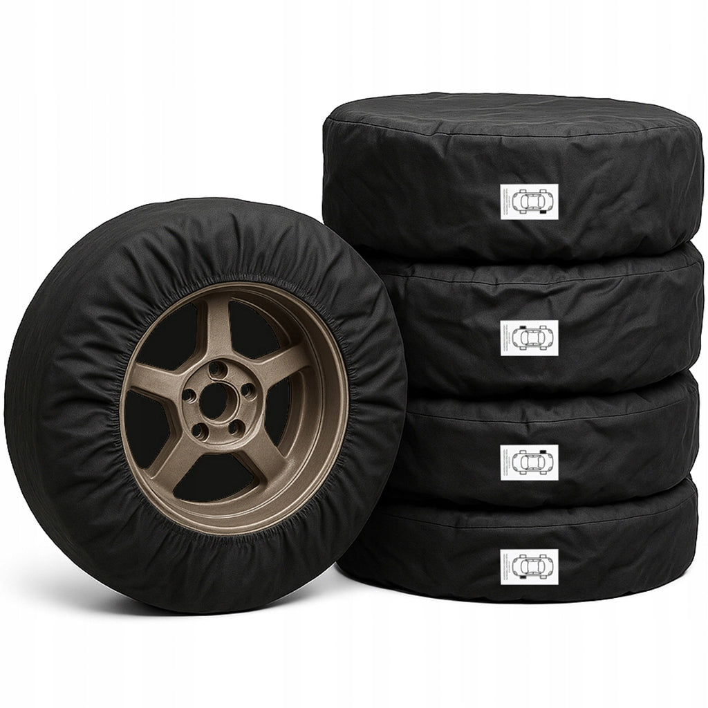 WHEEL COVERS TYRE RIMS 17-20 INCHES PROTECTIVE COVER SET 4PCS 4K