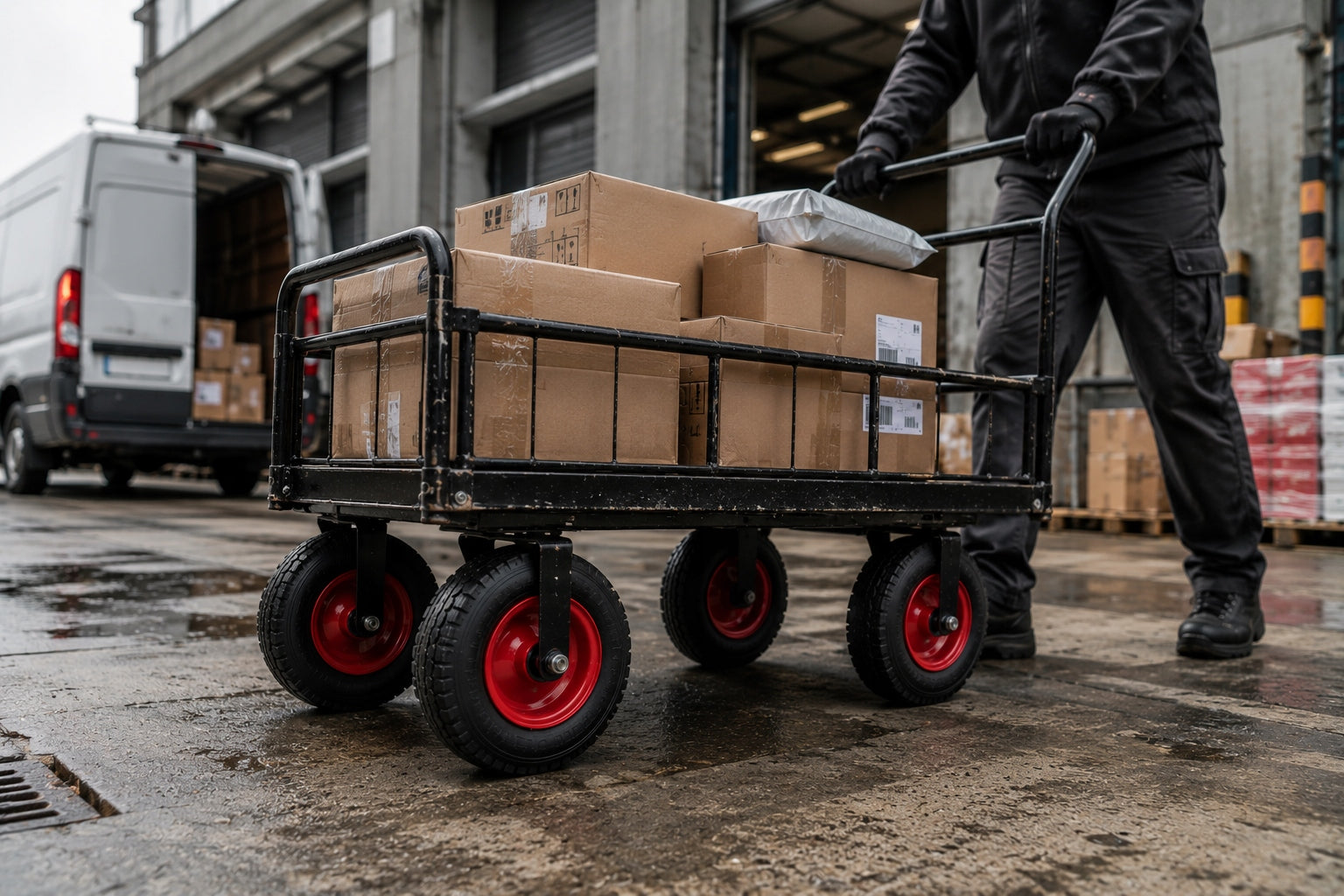 WHEEL FOR WHEELBARROW TROLLEY STRONG 4,00/6 INNER TUBE PUMPED 4 CANVAS AXLE 16x150 Packaging status original