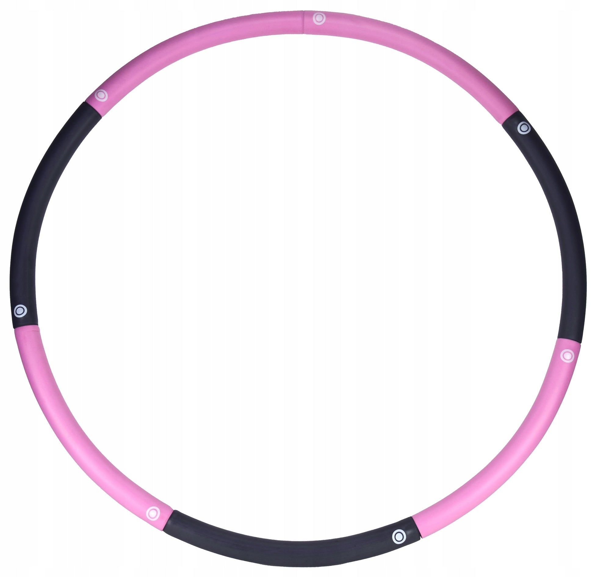 WHEEL HULA HOP FOR EXERCISE FOAM PINK AND BLACK SPORTS Durable 85 cm