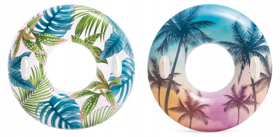 WHEEL INFLATABLE LARGE WATER MATTRESS FOR SWIMMING POOL CIRCLE 97CM XXL HANDLE Manufacturer code cc958263
