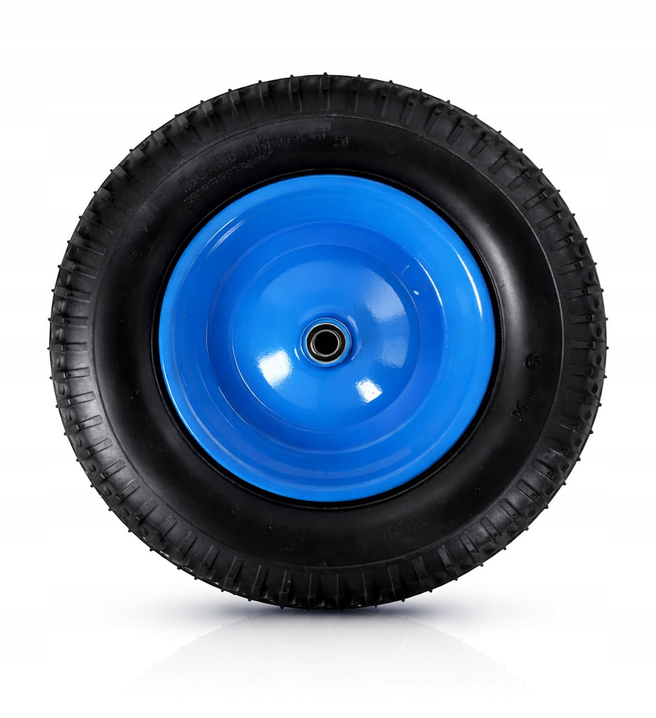 WHEEL PUMPED FOR WHEELBARROW, TROLLEY 400x8 400/8 400-8 4,00-8 HOLE 20mm STRONG Manufacturer code V30104