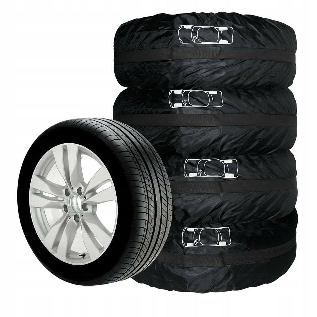 WHEEL TIRE COVERS RIM 4pcs 13-18 Cali WATERPROOF SET Customs tariff code 63079098