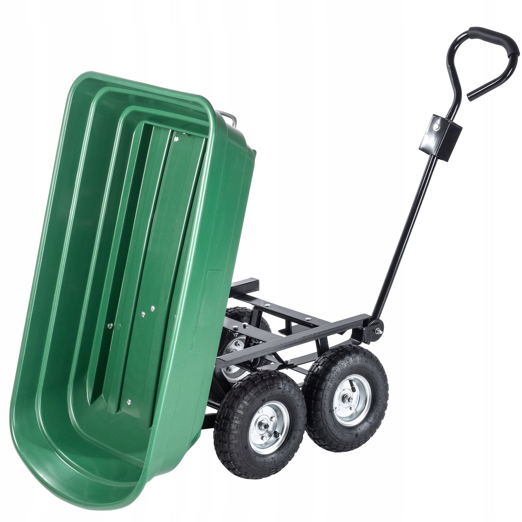 WHEELBARROW GARDEN TROLLEY 300kg TRANSPORT TIPPER STRONG WHEELBARROW TRAILER EAN (GTIN) 5903699429525