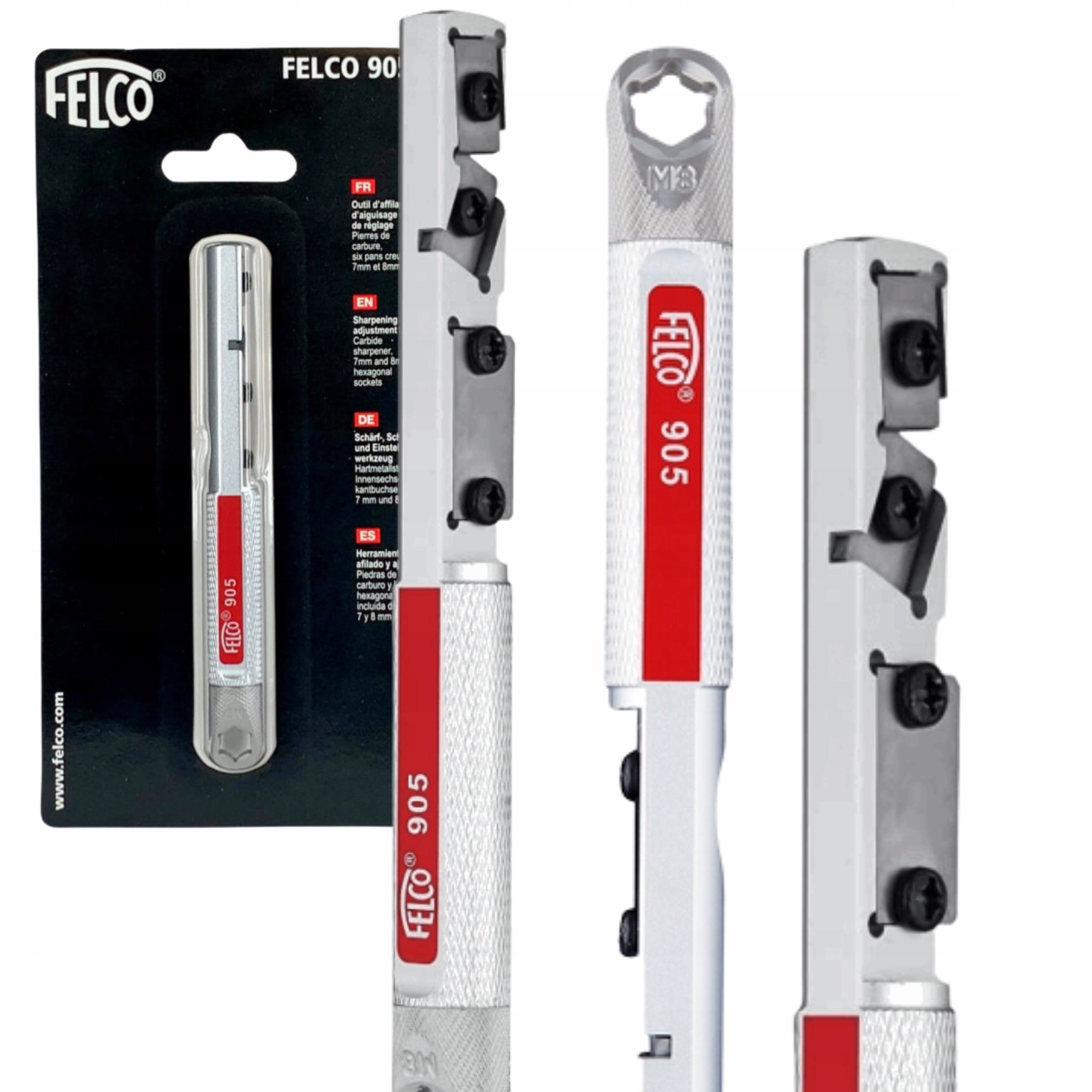 WHETSTONE SHARPENER FOR SHEAR PRUNING SHEARS ADJUSTMENT TOOL FELCO 905