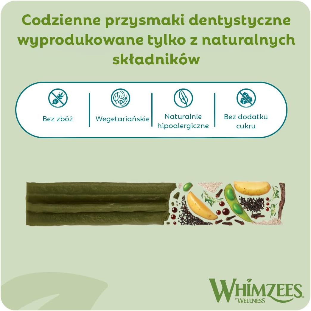WHIMZEES Stix for dogs 7-12kg vegetarian-free stone Brand Whimzees