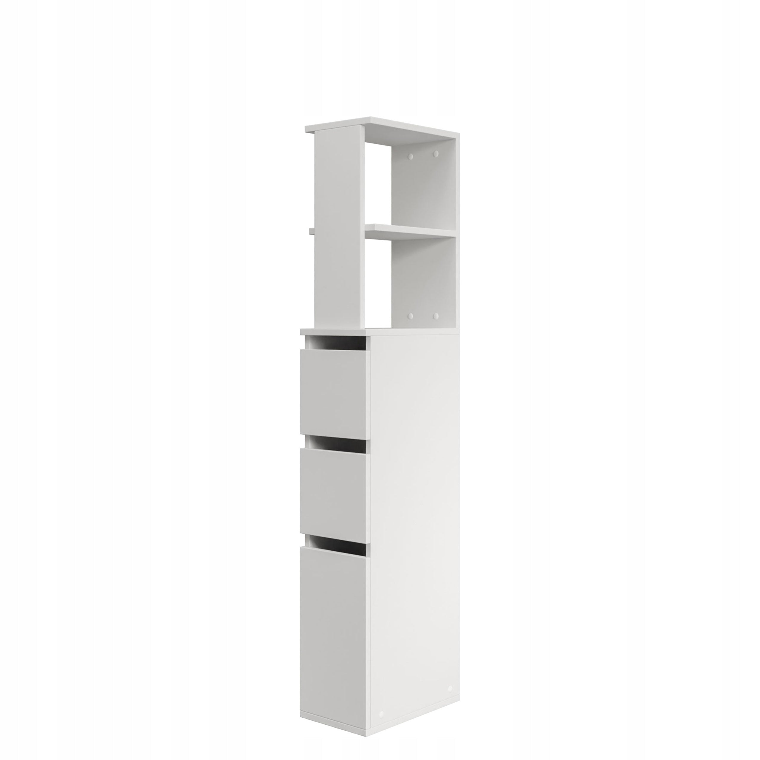 WHITE Bathroom Cabinet ROSE Bookcase for Bathroom Brand Mirjan