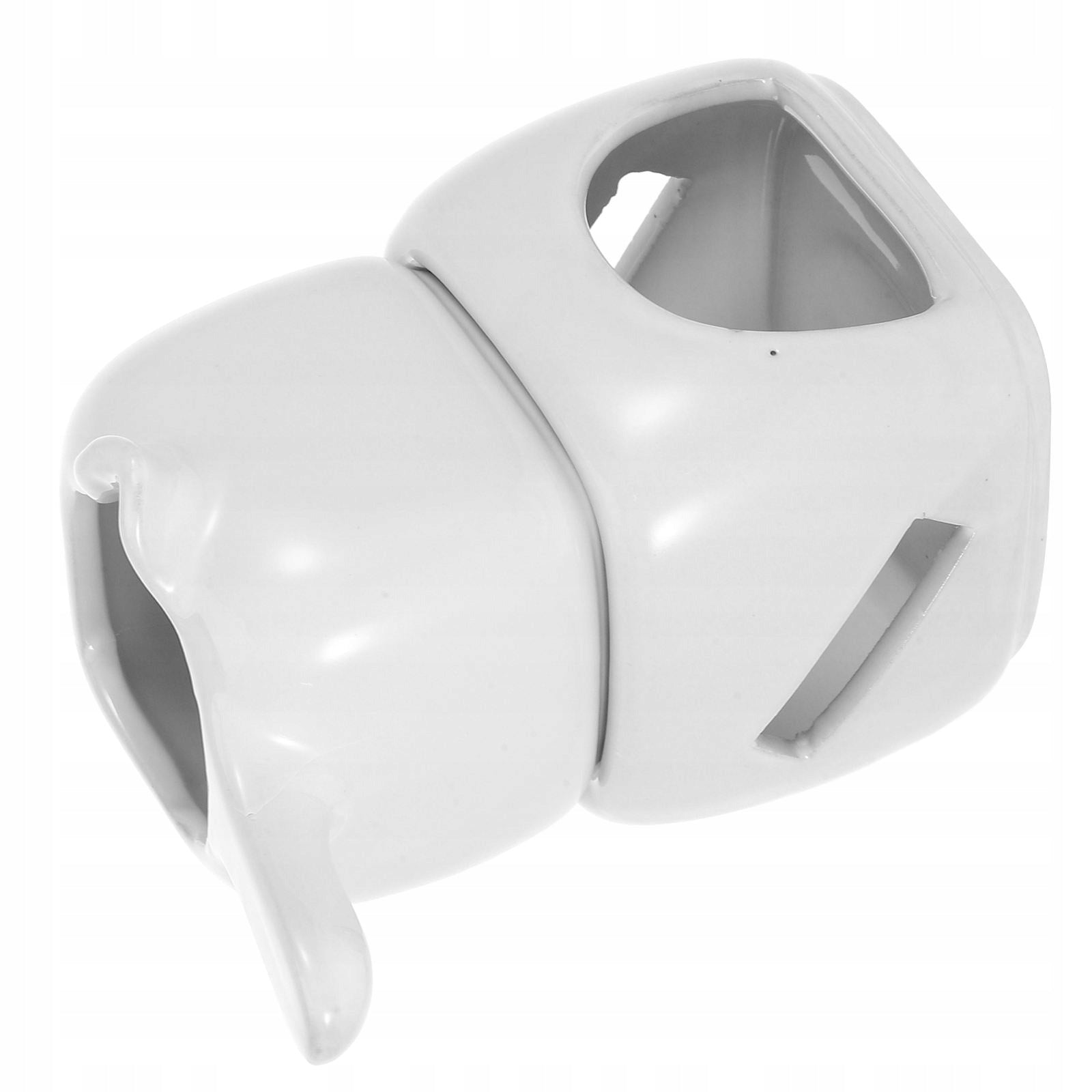 WHITE CERAMIC CHOCOLATE MELTING POT FOR FONDUE AND BUTTER WARMER Brand no brand