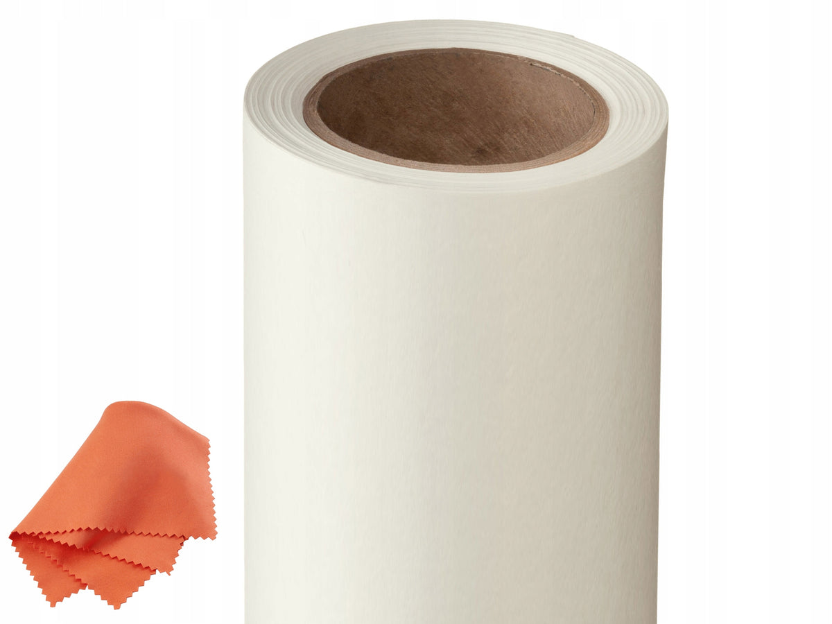WHITE Cardboard Background 1,35x5m SUPER WHITE Photo White for Video Studio