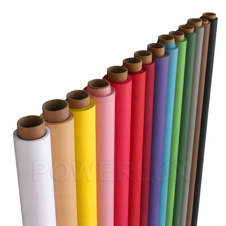 WHITE Photo Cardboard Background 2,72x5m Powerlux Background Cardboard Manufacturer Powerlux