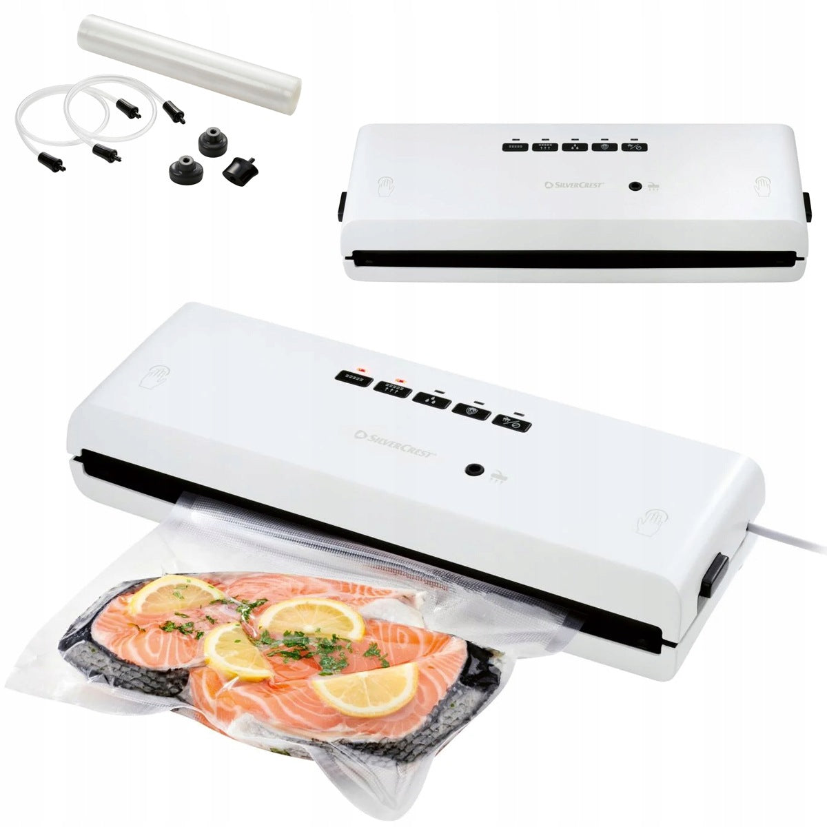 WHITE Vacuum welding machine SILVERCREST A1 130W for food sous-vide film