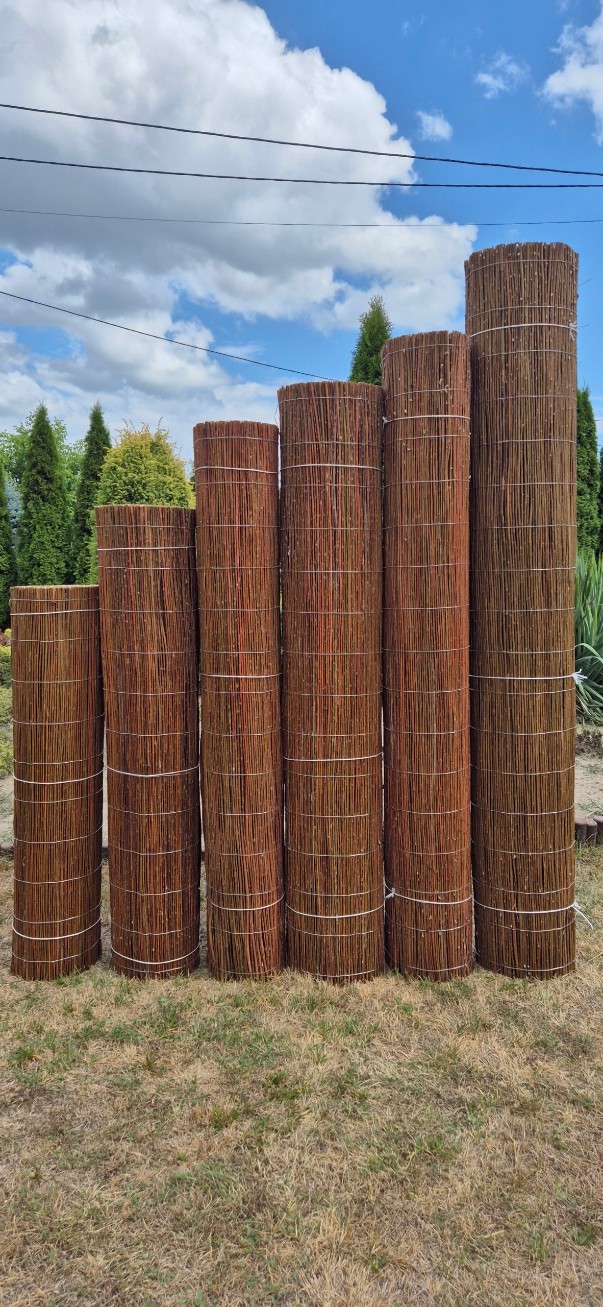 WICKER MAT 200x500cm DENSE COVER BALCONY FENCE TERRACE POLISH MANUFACTURER Brand no brand