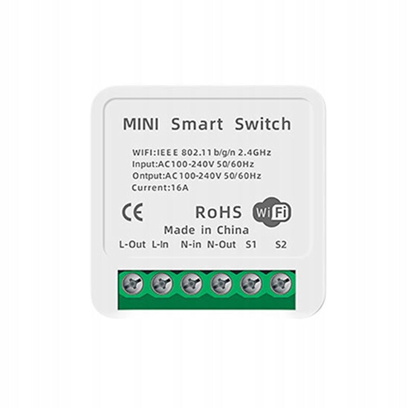 WIFI RELAY TUYA Recessed Switch 16A Smart Life Light Driver EAN (GTIN) 5905954837632
