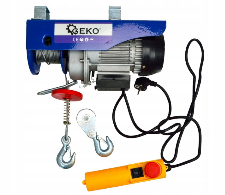 WINCH 230V ELECTRIC ROPE CONSTRUCTION workshop 300KG Manufacturer code G01087