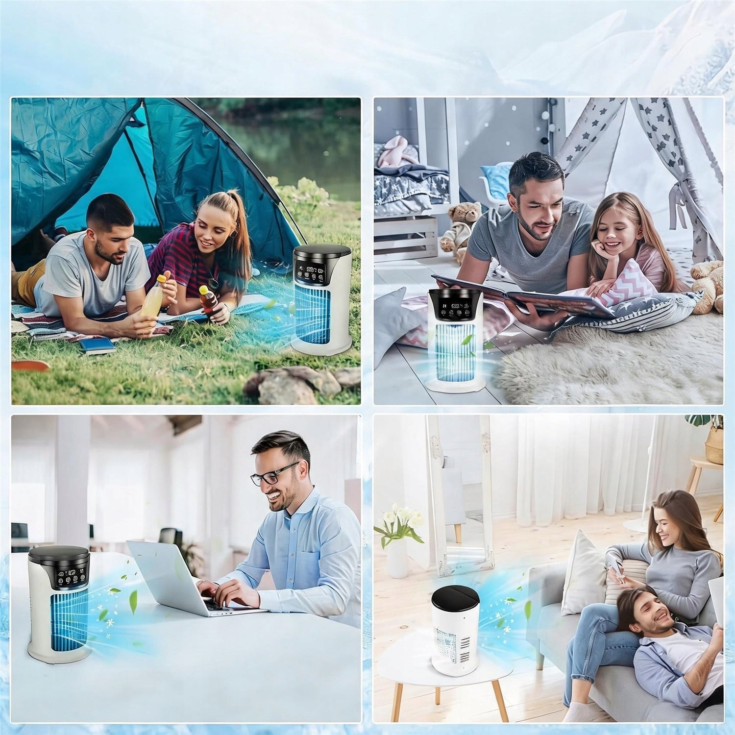 WINDMILL WATER HUMIDIFIER 6 ADJUSTABLE AIRFLOW SPEEDS Packaging status original