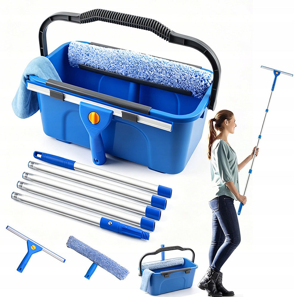 WINDOW CLEANING KIT FOR HOUSEHOLD AND COMMERCIAL CLEANING