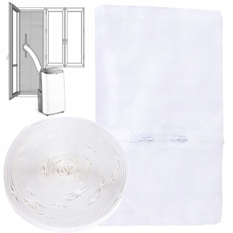 WINDOW SEAL SLEEVE PIPE AIR CONDITIONER PORTABLE BALCONY WINDOW 208cm