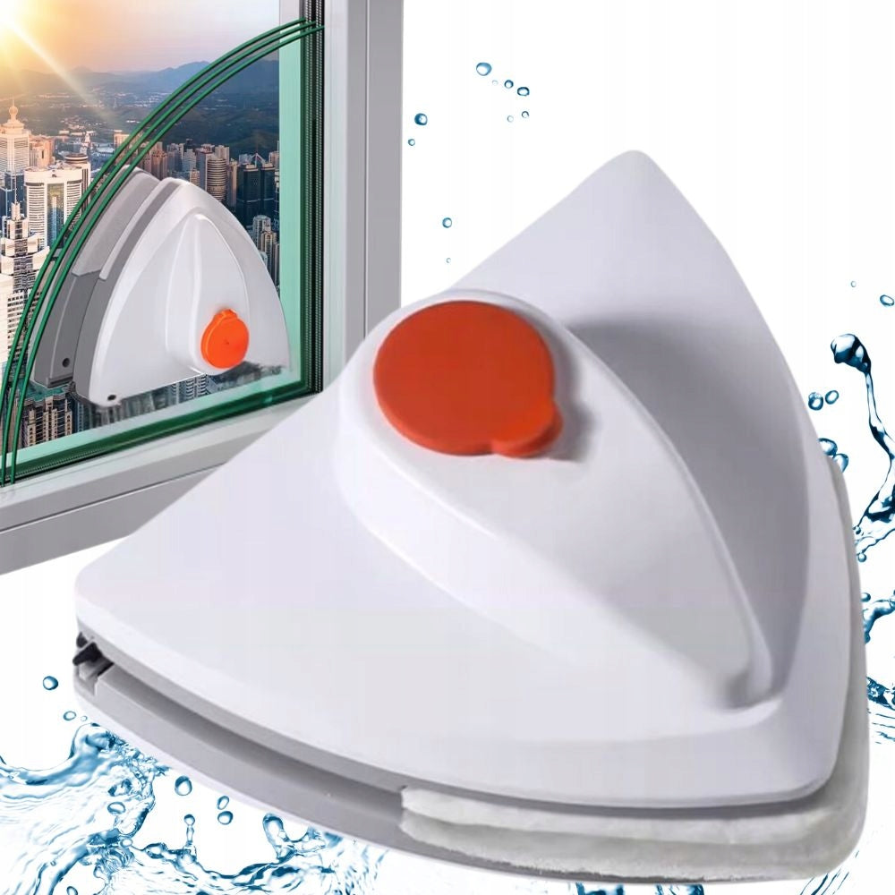 WINDOW WASHER DOUBLE-SIDED MAGNETIC STRONG MAGNETS ACCURATE SQUEEGEE