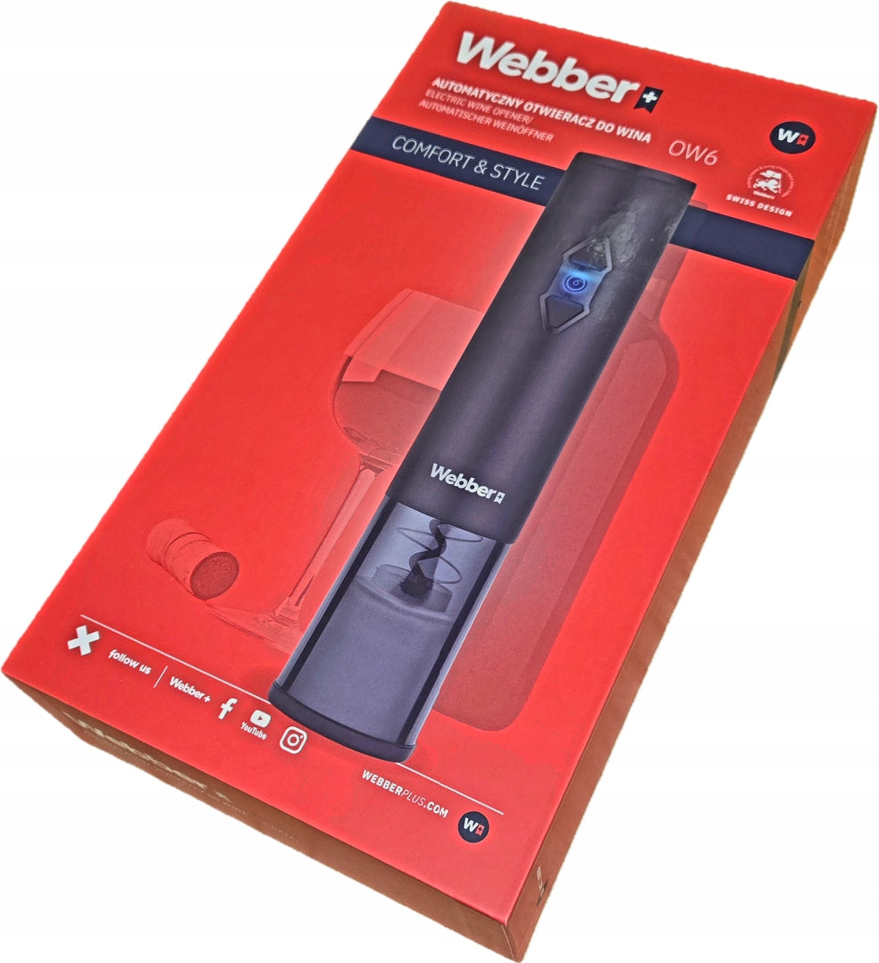 WINE CORKSCREW Waco Webber OW6 Cordless Automatic for Bottles Manufacturer code 05OW6