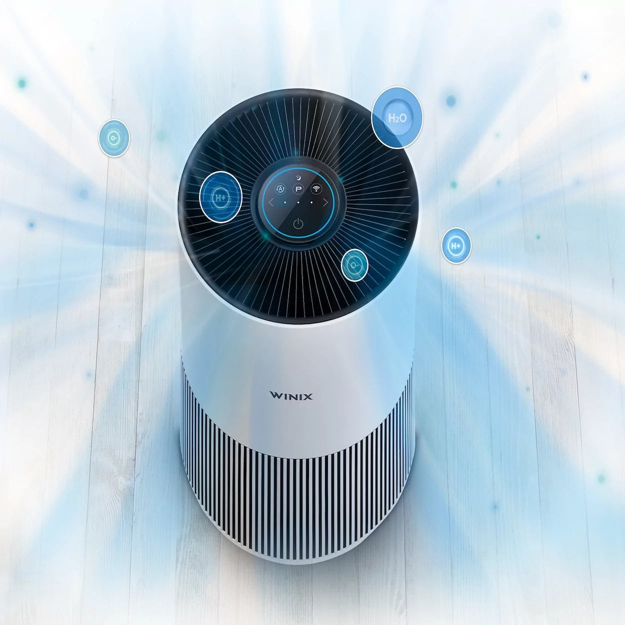 WINIX T500 Wi-Fi HEPA Air Purifier Allergies Dust Hair Pollen Maximum efficiency 250 m³/h