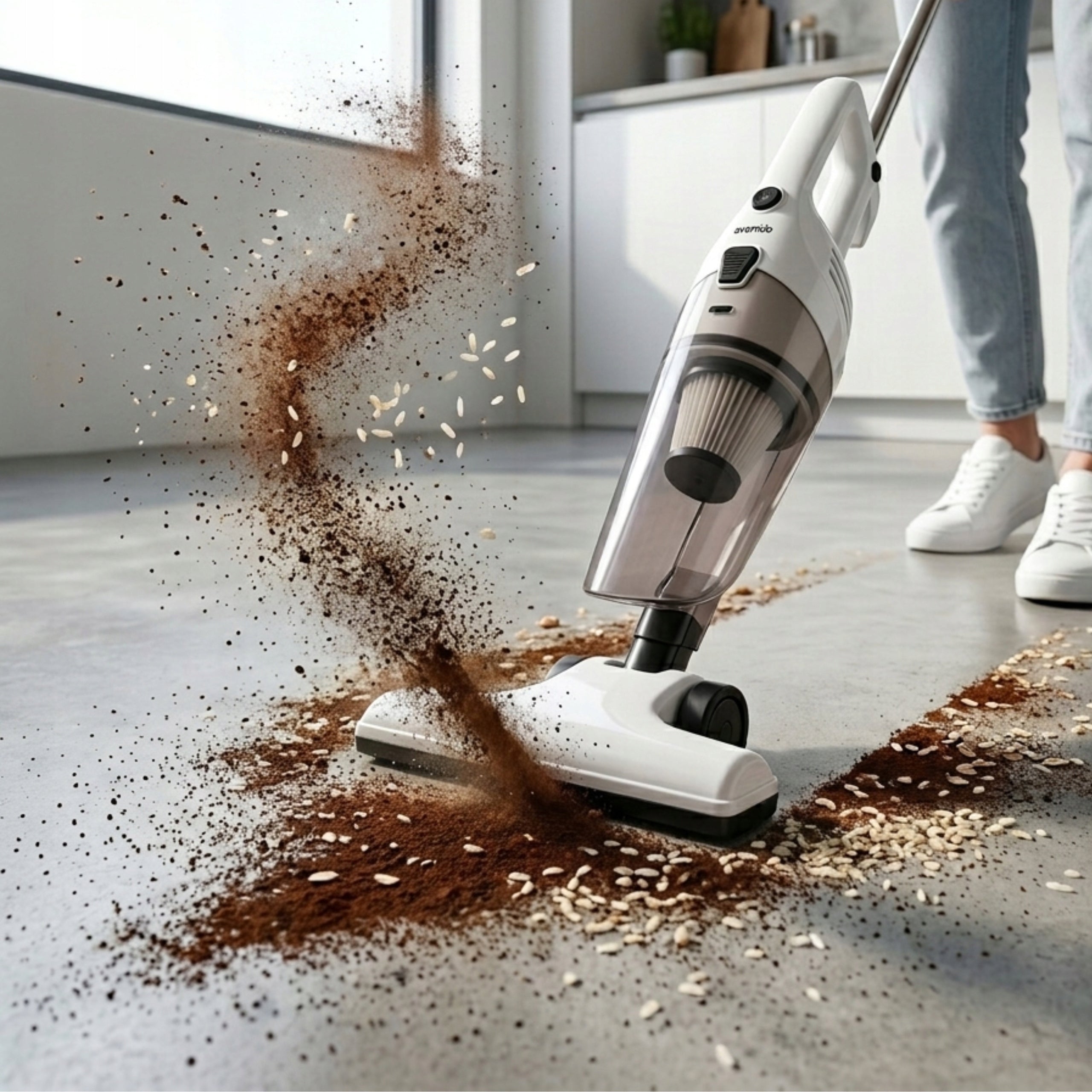 WIRED VERTICAL VACUUM CLEANER POWERFUL 17kPa HANDHELD 800W LONG NETWORK CABLE Brand Adler Europe