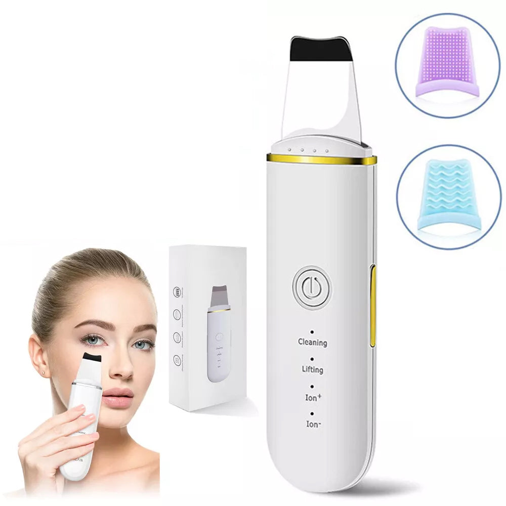 WIRELESS CAVITATION PEELING IONTOPHORESIS SONOPHORESIS FACIAL CLEANSING