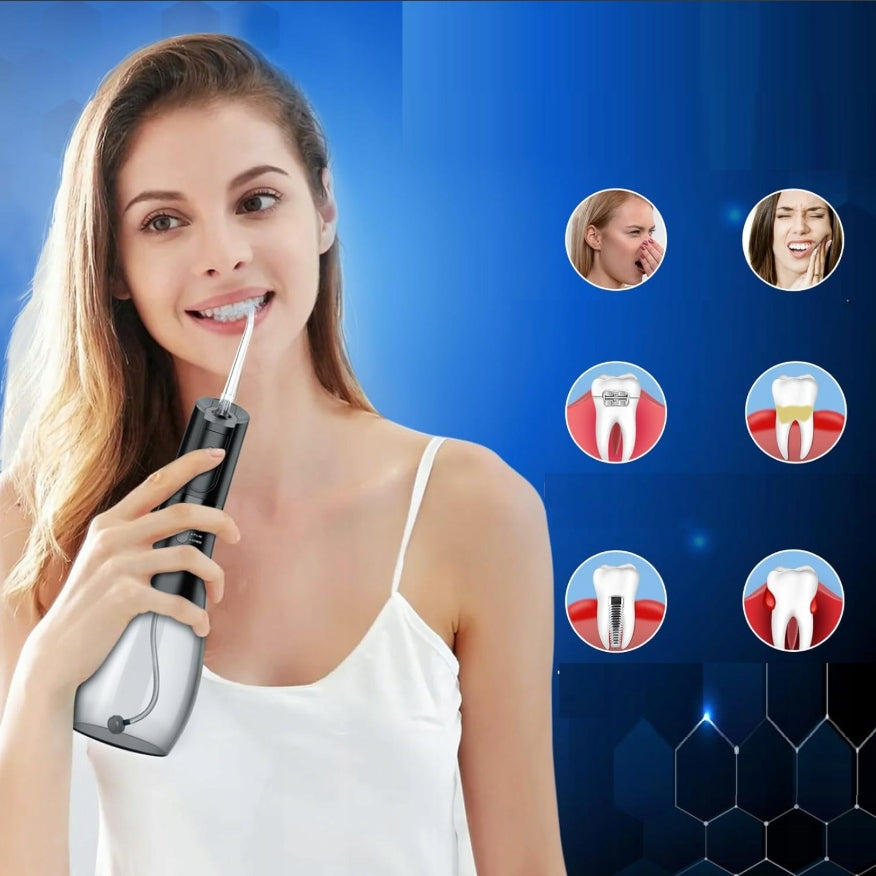 WIRELESS DENTAL IRRIGATOR 5 MODES 400ML STRONG CASE Manufacturer code Irygator dentystyczny MD