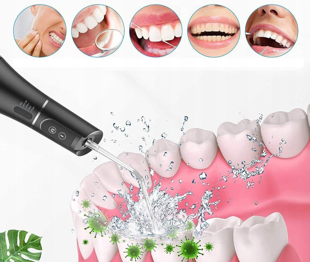WIRELESS DENTAL IRRIGATOR 5 MODES 400ML STRONG CASE Model AMG 63