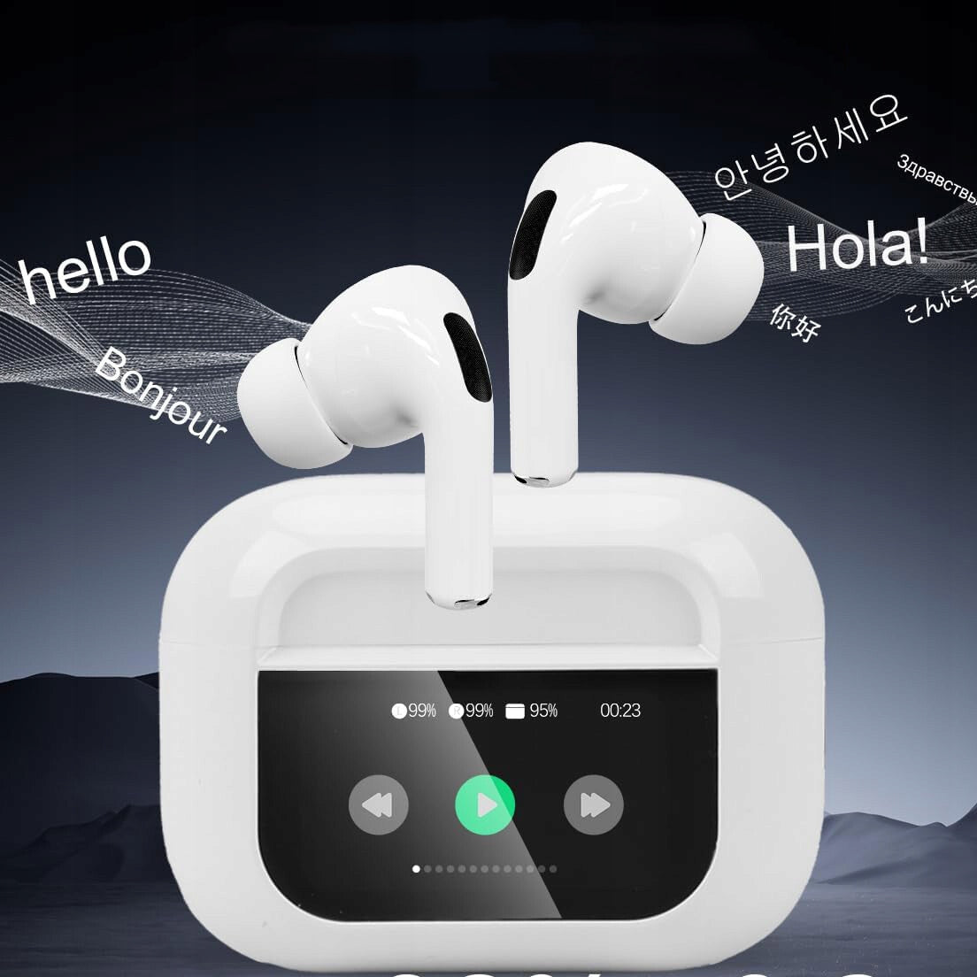 WIRELESS EARBUDS WITH BLUETOOTH TRANSLATION 144 LANGUAGES TRANSLATOR Brand no brand