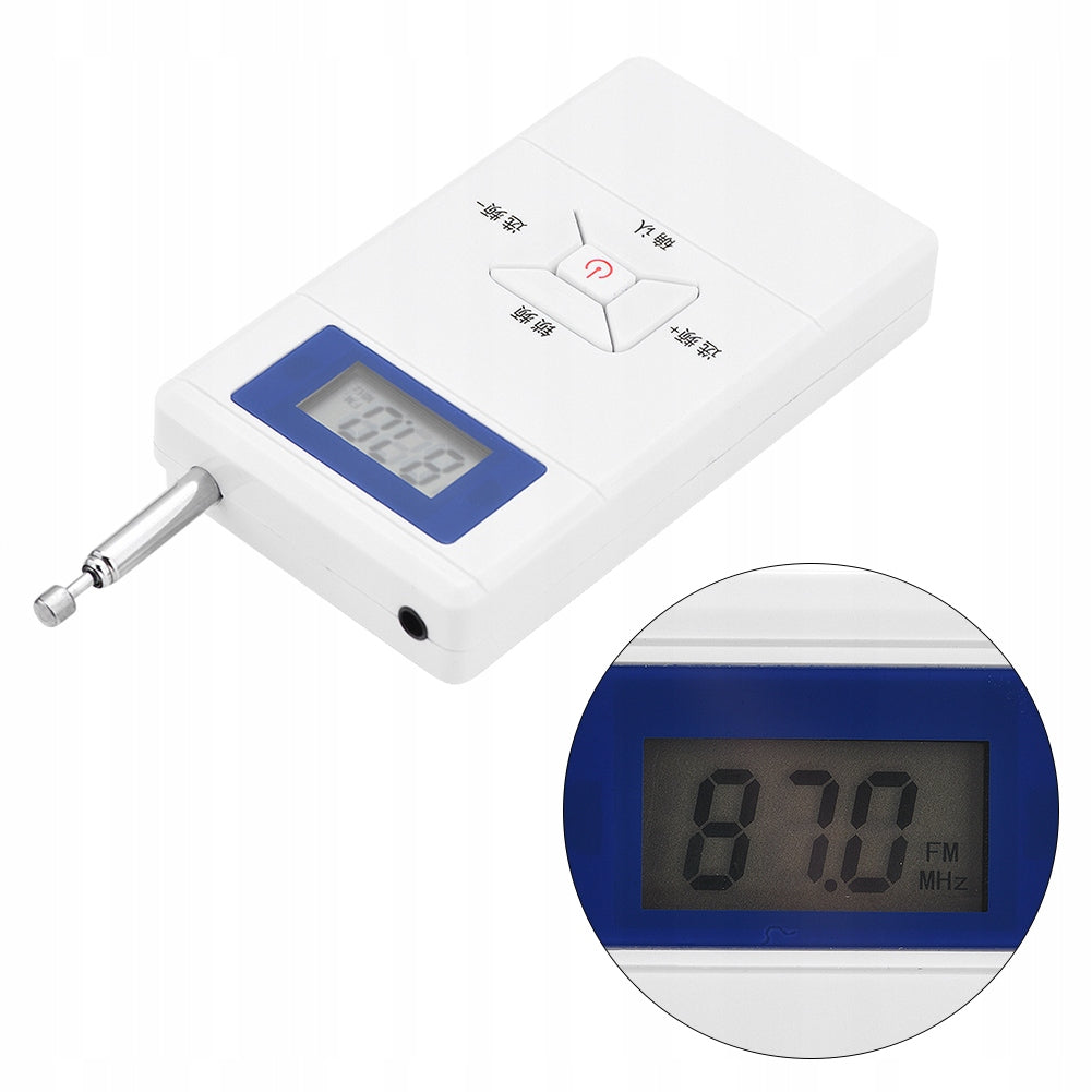 WIRELESS FM TRANSMITTER MINI PORTABLE 70MHZ~108MHZ ADJUSTABLE Manufacturer code 06977619069923