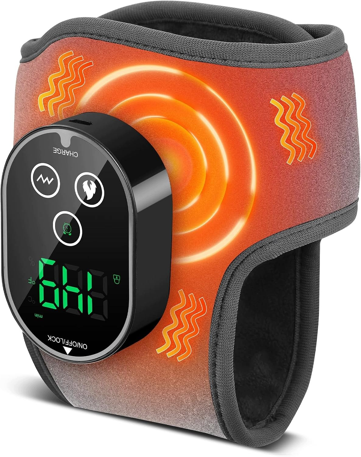 WIRELESS FOOT ANKLE MASSAGER NEUROPATHY FASCIITIS Manufacturer code masażer kostki neuropatia