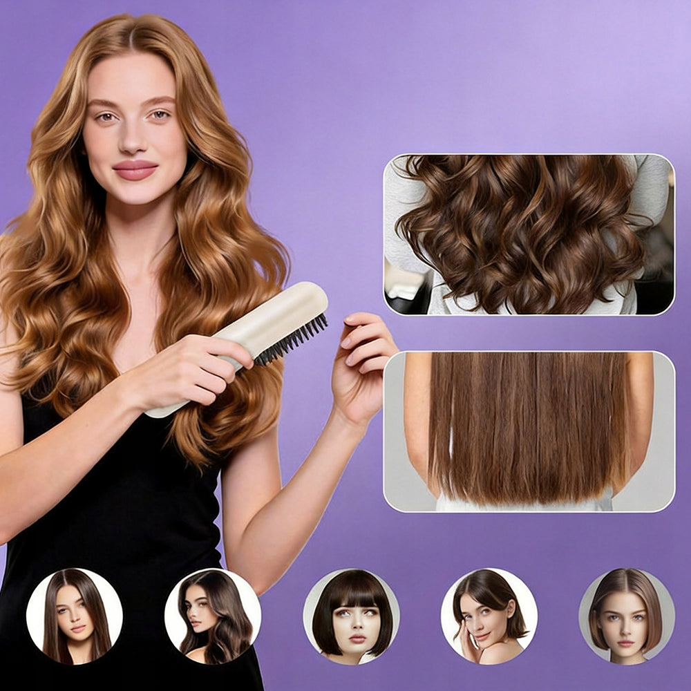 WIRELESS HAIR STRAIGHTENER 4 TEMPERATURE CERAMIC 3600MAH Packaging status original