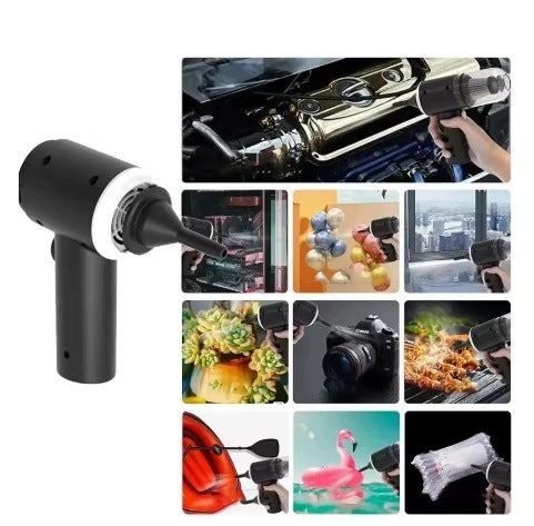 WIRELESS HANDHELD VACUUM CLEANER FOR CAR 9000PA USB MINI 1200mAh 15CM Manufacturer no brand
