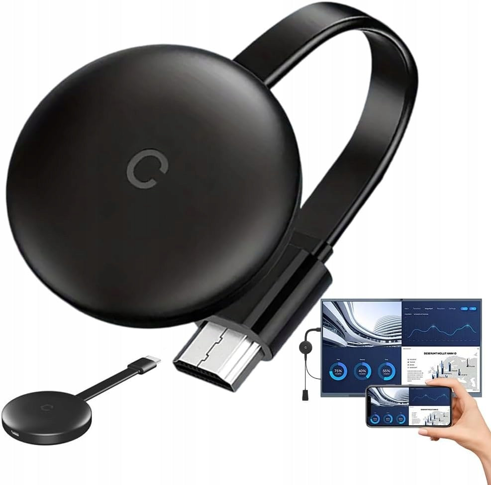 WIRELESS HDMI ADAPTER MINEUP MIRACAST AIRPLAY BOTTOM 2.4/5GHZ 1080P