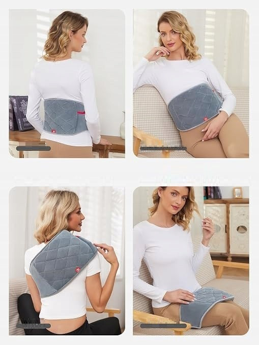 WIRELESS HEATING BELT FOR BACK PAIN WITH 3 HEAT AND VIBRATION SETTINGS Manufacturer code B0BPM2L5KK