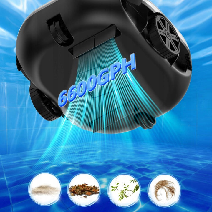 WIRELESS ROBOT POOL CLEANING AUTOMATIC 130MIN 80M2 WHITE Certificates of conformity CE