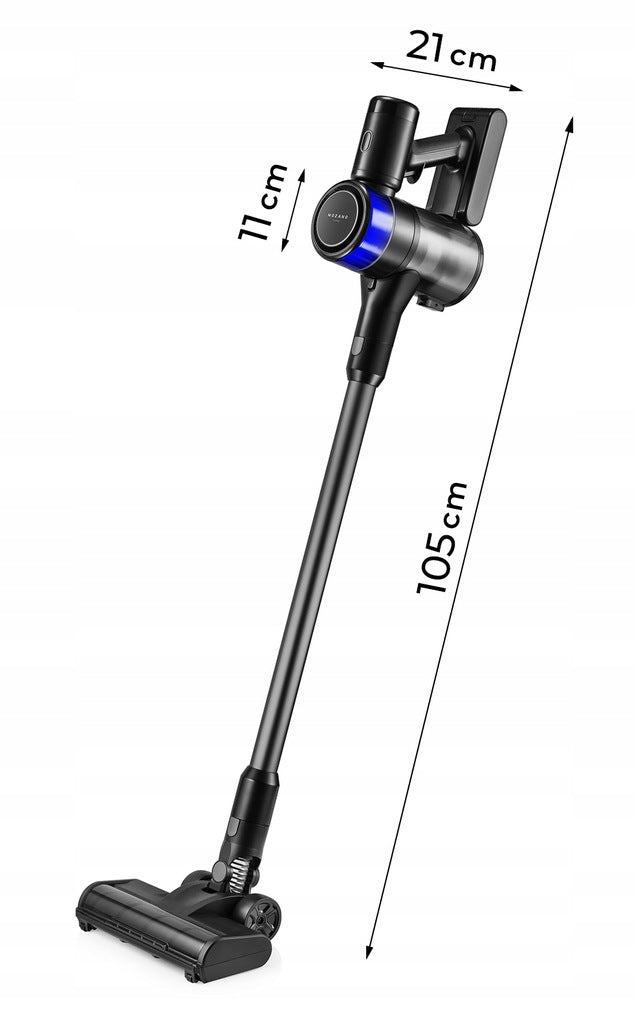 WIRELESS VACUUM CLEANER VERTICAL BROKEN HAND PIPE 15in1 LED HANDY PRO Power supply rechargeable battery