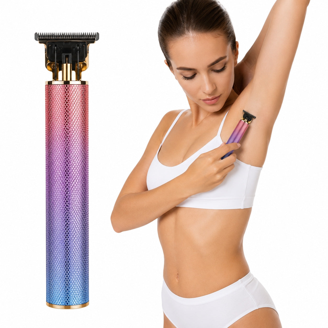 WIRELESS Women's Bikini and Body Trimmer MEN'S FACIAL HAIR ADJUSTMENT