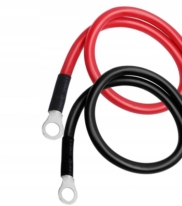 WIRES CABLES FOR THE CONVERTER 12V 24V 16mm2 100% COPPER 1000W 2000W 3000W Brand no brand