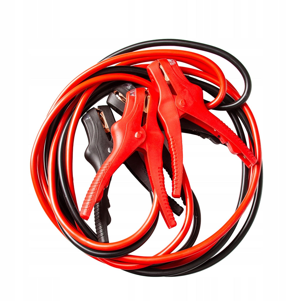 WIRES JUMPER CABLES WITH LED 800A LENGTH: 3M SOLID THICK 16MM Amperage 800 A
