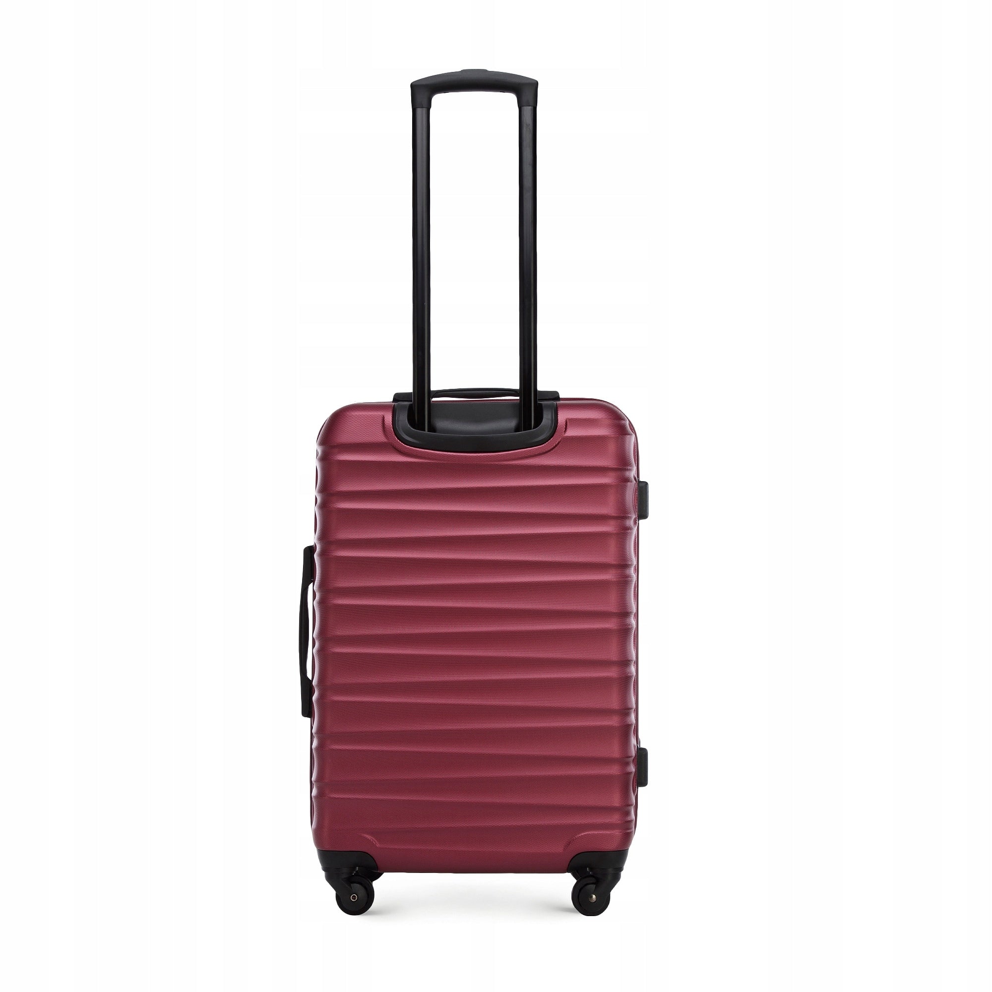 WITTCHEN medium suitcase ABS crinkled burgundy Kind hard