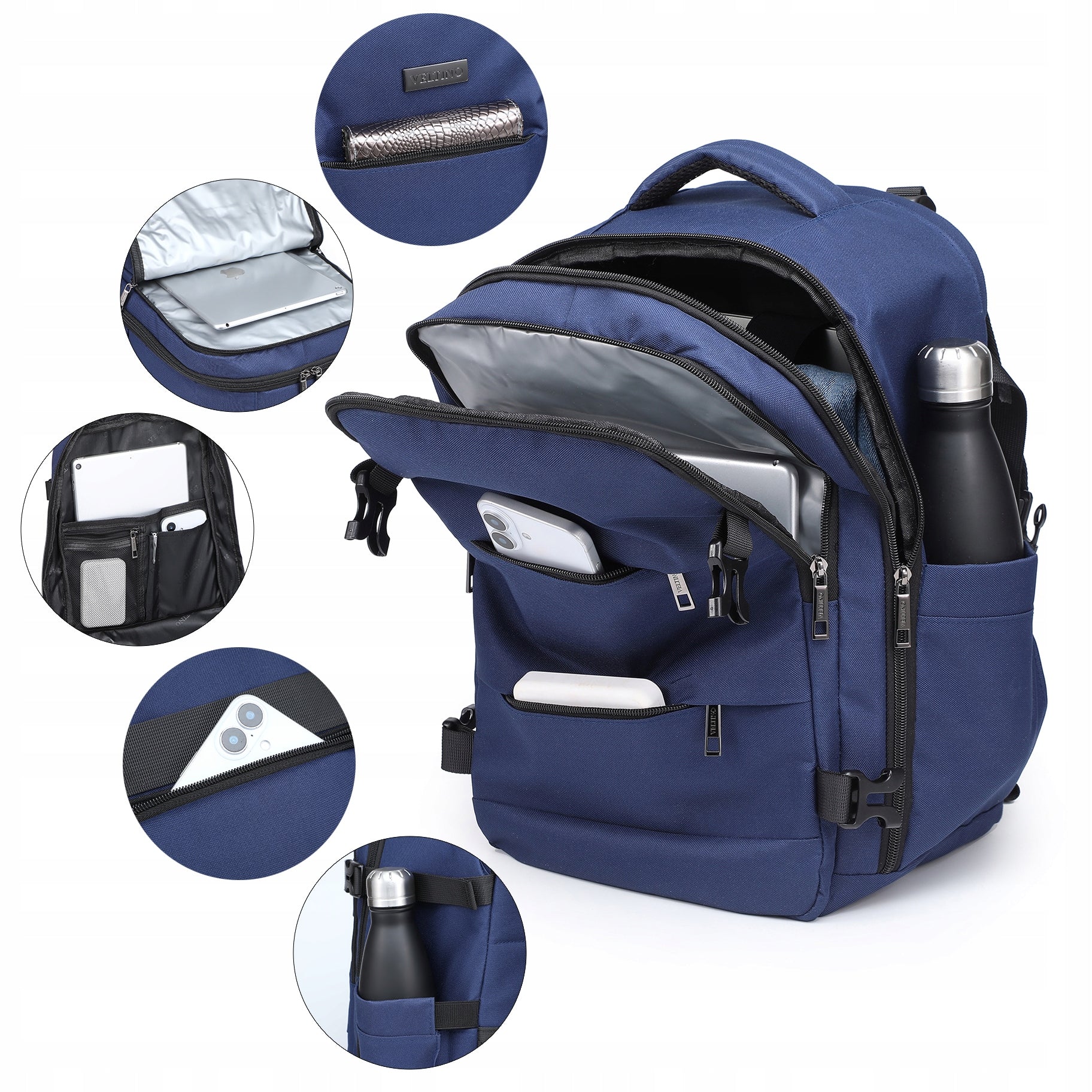 WIZZAIR AIRPLANE BACKPACK 40x30x20 TRAVEL CARRY-ON LUGGAGE VELTINO Packaging status original