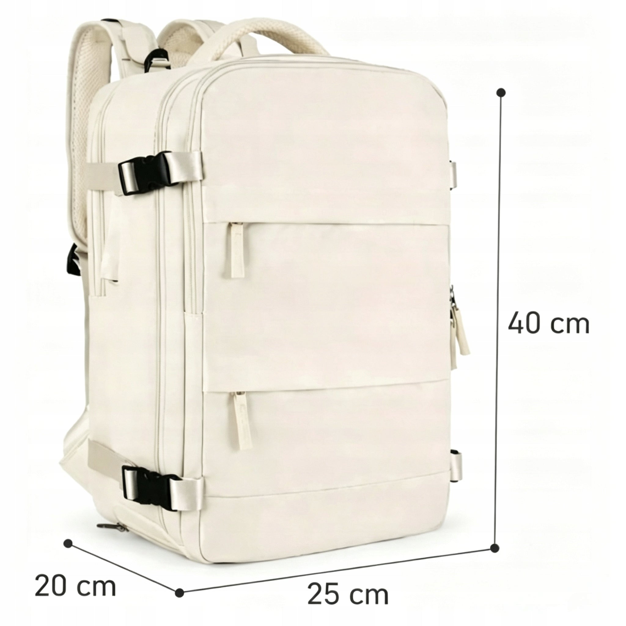 WIZZAIR RYANAIR BACKPACK 40x25x20 Hand Luggage For Airplane Travel Bag Brand Essosway