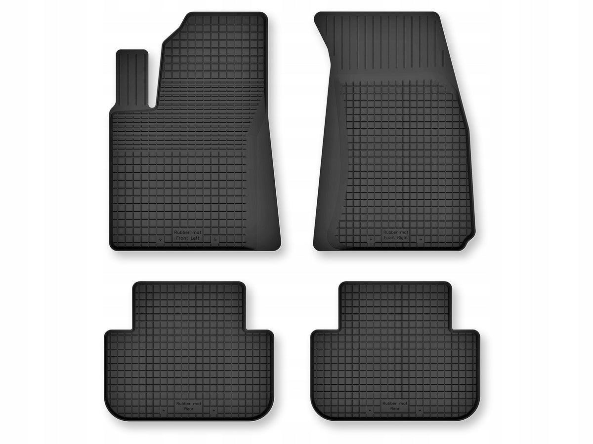 WLG Rubber Rugs Set of 4 for Tesla Model 3, Audi Q8, Audi Q7 II