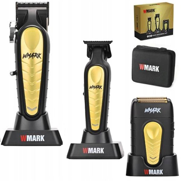 WMARK NG-1638B KIT Barber Set Professional razor + trimmer + shaver