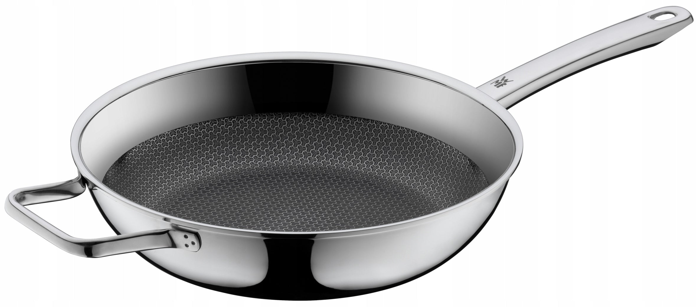 WMF Deep frying pan wok Profi Resist 28cm non-stick steel gas