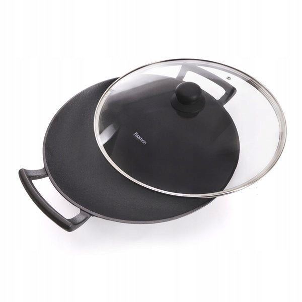 WOK CAST IRON PAN d.35cm / 6,4kg FISSMAN DENMARK Diameter 35 cm