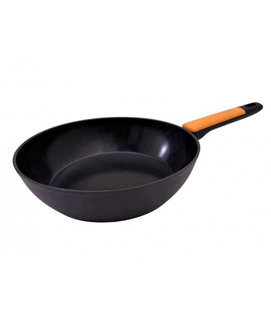 WOK CERAMIC DEEP frying pan Fackelmann 28cm SOFT COLLECTION 5578