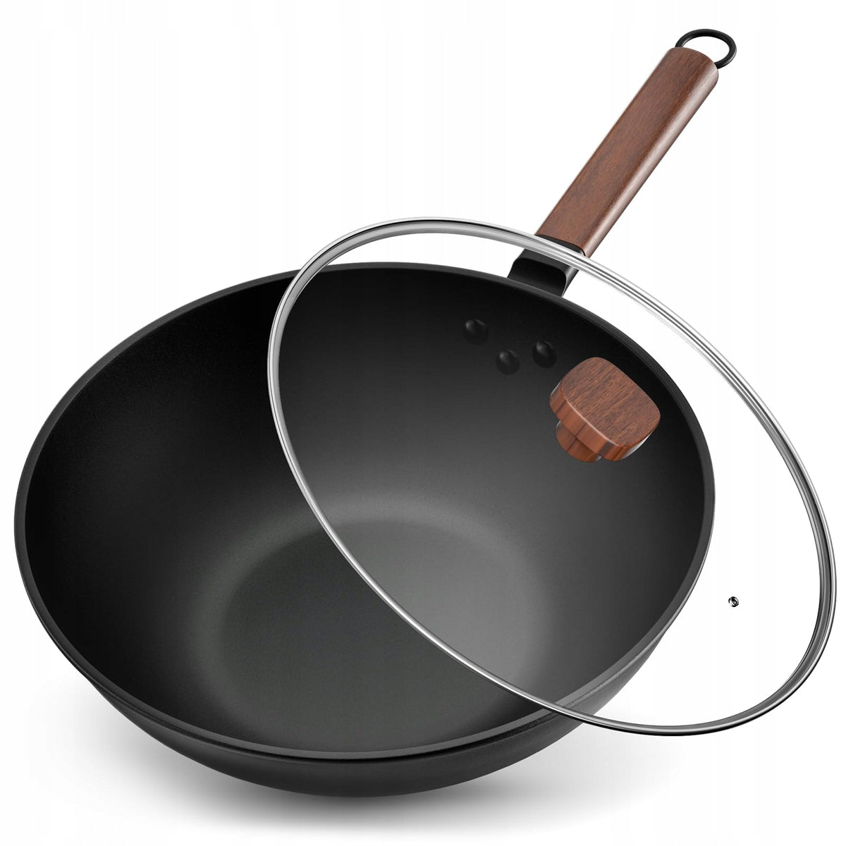 WOK JOBIN PAN 33CM,5,6L NON STICKING NON STICK
