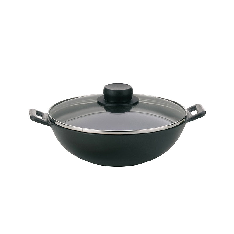WOK pánev MINI 24 cm litinový 5-dílný set Brand Kela